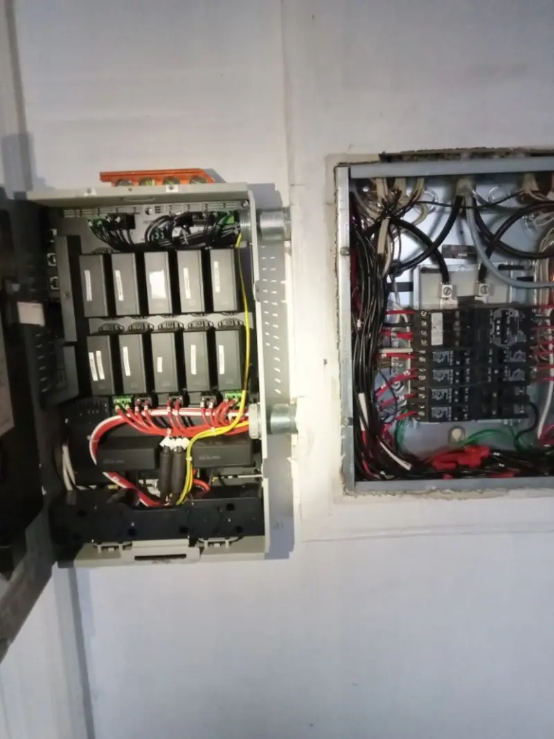 Electrical panel upgrade completed for Electrical Inspection in Hideaway